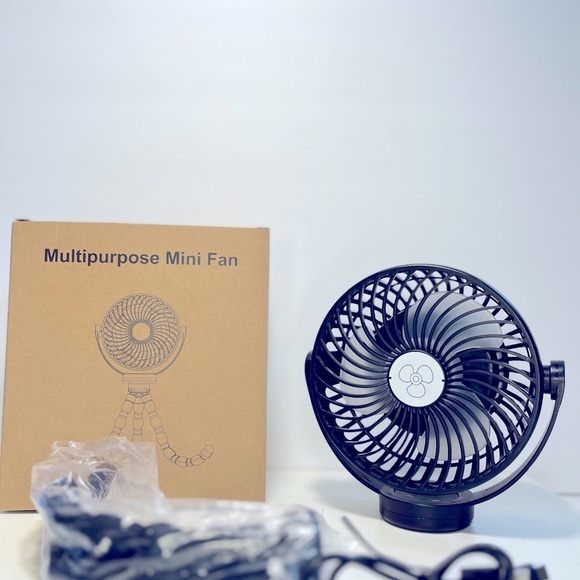 Mini Fan Multipurpose Rechargeable USB - Picture 2 of 5